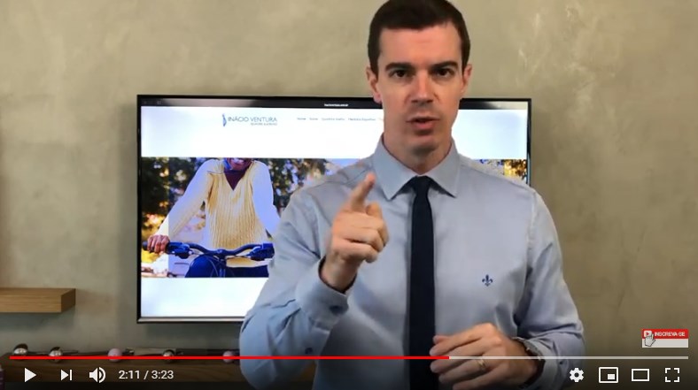 Dr. Inácio Ventura no YouTube: informação compreensível em saúde
